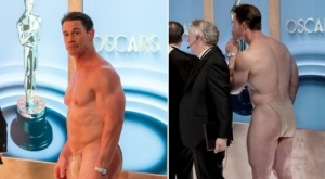 John Cena no estaba totalmente desnudo en los Óscar