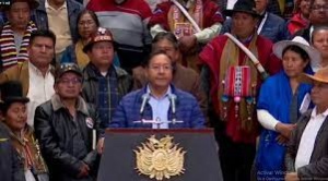 Presidente respalda congreso del MAS en El Alto, dice que busca evitar la pérdida de personería jurídica