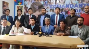 MAS evista anuncia juicio a dirigentes arcistas por uso de membrete y sello falsificado