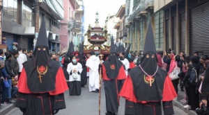 La procesión del Viernes Santo comenzará al promediar las 16:30