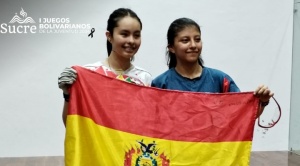 Bolivianos Méndez y Flores son de oro en el ráquet de los Bolivarianos