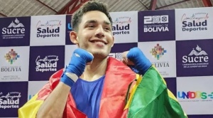 Damián Zegarra es oro en boxeo: “No somos un país chico, Bolivia no se achica”