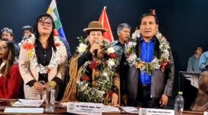 El Alto: concejala secretaria ahora preside el Concejo Municipal y ratifican al vicepresidente 1
