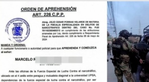 Hallan más de 40 paquetes de cocaína en vehículo de jefe policial de Puerto Suárez y emiten orden de captura 1