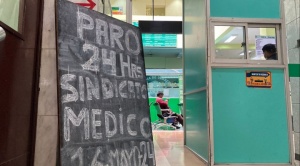 Por el paro de 24 de la CNS, la atención de los pacientes en el complejo Miraflores fue a criterio de los médicos  1