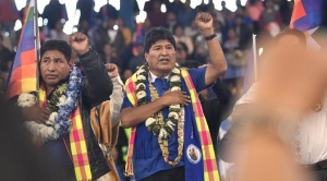 Expresidentes Alberto Fernández y Evo Morales lideran misión electoral en México