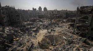 Palestinos que regresan a la ciudad de Jabalia describen una destrucción horrorosa