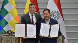 Gobiernos de Bolivia y Paraguay suscriben declaración conjunta, un convenio y un memorándum para asuntos consulares