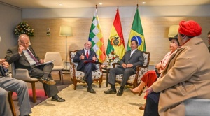 Los gobiernos de Bolivia y Brasil suscriben 10 acuerdos bilaterales