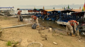 Armada recoge cerca de 5 t de residuos en jornadas de limpieza de playas, ríos y lagos 1