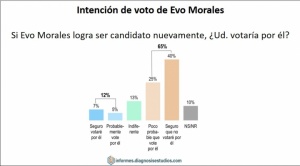 Encuesta: Evo Morales tiene 12% de intención de voto, 60% dice que no debería volver a postular 1