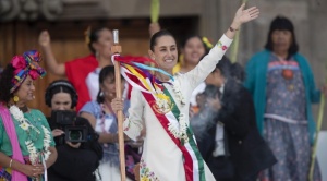 La primera presidenta de México anuncia "es el tiempo de las mujeres" 1