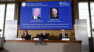 El Premio Nobel de Física ha sido concedido a los pioneros en IA, John Hopfield y Geoffrey Hinton 1