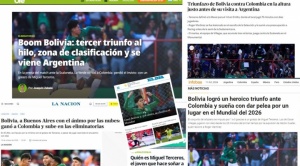 El “Boom Bolivia”, “Triunfazo”, “Heroico triunfo” y “El ánimo por las nubes” 1