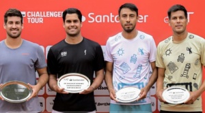 Tenis: bolivianos Zeballos y Arias logran el subtítulo en torneo argentino 1