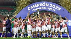 La selección de Paraguay es campeona del Sudamericano Sub-15 1