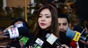 Equipo del Presidente Arce se mantiene firme: 'No hay ninguna renuncia', afirma la viceministra Alcón 1