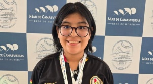 Ajedrez: boliviana Mollo gana bronce en Blitz del Mundial Juvenil de Brasil 1