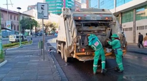 Escasez de diésel paraliza maquinaria y afecta a la recolección de basura en La Paz 1