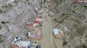 Alcaldía indica que se registra un “deslizamiento activo” en la zona de Bajo Llojeta 1