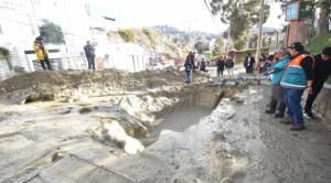 Alcaldía y vecinos denuncian a constructora por deslizamiento en Bajo Llojeta   1