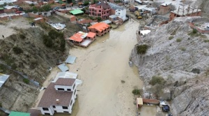 Alcaldía señala que hay 100 casas en zona de riesgo en Bajo Llojeta; la empresa comenzó con los trabajos 1