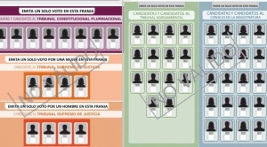 Conoce cuántos candidatos hay para las elecciones judiciales y cuántas papeleas se entregarán ese día 1