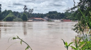 Alertan de posible desborde de ríos  durante los siguientes días 1