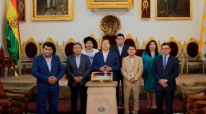 El presidente Arce hace un llamado  a la unidad con miras al bicentenario 1