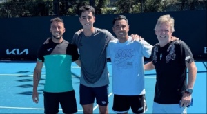 Tenis: los hermanos Dellien comienzan su camino en el Abierto de Australia 1