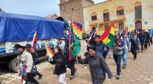 Marcha evista llega a Calamarca: Gobierno asegura que la justicia no se detendrá 1