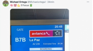 Ortega reaparece y anuncia su viaje a La Paz para sumarse al trabajo del Tigre 1