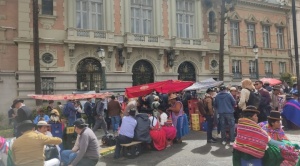 Comuna reporta “generación masiva de residuos” y daños a los alcantarillados tras la entrada por el festejo del Estado Plurinacional 1