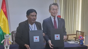 Embajada de Japón dona $us 122 mil para proyectos en Santa Cruz y La Paz 1