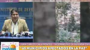 Calvimontes afirma que es La Paz es el primer departamento en declararse en emergencia 1