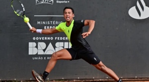 Tenis: Dellien y Sakamoto llegan al tie break, pero les interrumpe la lluvia 1