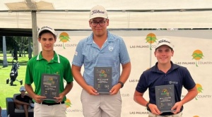 Golf: Vicente Quiroga y Mara Dajer ganan la primera fecha de la Vuelta Bolivia 1