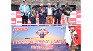  Fraternos y Paceña celebran 100 años de devoción a la Virgen de Copacabana con la Festividad de Colquepata  1