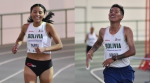 Benita Parra y David Ninavia se cuelgan el oro en 3.000 m bajo techo 1