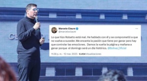 Claure dice que “lo que hizo Robatto está mal”; el entrenador no se pronuncia 1