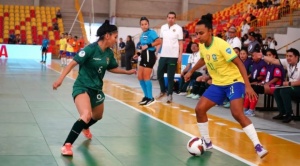 Futsal: Brasil golea a Bolivia en el inicio de la Copa América femenina 1