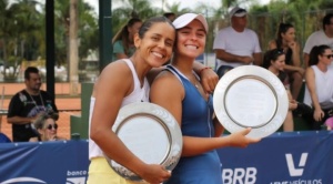 Tenis: Noelia Zeballos es subcampeona en dobles de torneo en Brasil 1