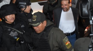 Camacho llega a la audiencia por el caso Golpe I para que resuelva el pedido de modificación de sus medidas cautelares  1