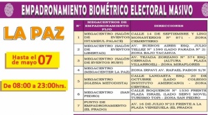 Amplían horario de atención hasta las 23:00 para el empadronamiento y se reportan largas filas 1