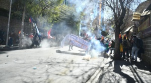 Marcha evista no logra inscribir a Morales ante el TSE, Ceballos dice que se lo registrará hasta el lunes 1
