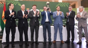 Domínguez: “Es una doble honra que la final de la Copa sea en el Bicentenario de Bolivia” 1