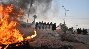 Montaño informa que bloqueos  provocaron un daño de Bs, 1.4 millones a Vías Bolivia 1