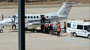 Gobernador Damián Condori fue trasladado a Cochabamba para continuar su recuperación neurológica 1
