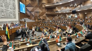 En sesión bochornosa protagonizada por arcistas y evistas, diputados conforman comisiones y comités