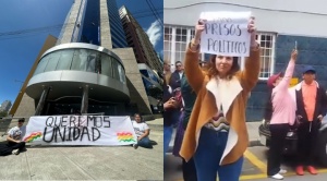 En eventos simultáneos, activistas de Ríos de Pie exigen unidad opositora y libertad de presos políticos